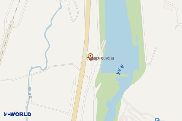 청도레일바이크 위치 지도 — 경상북도 청도군 청도읍 신도리919-9