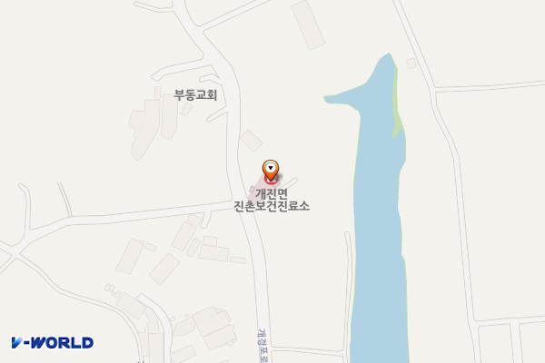 진촌 보건진료소 위치 지도 — 경상북도 고령군 개진면 개경포로 1386, 개진면진촌보건진료소