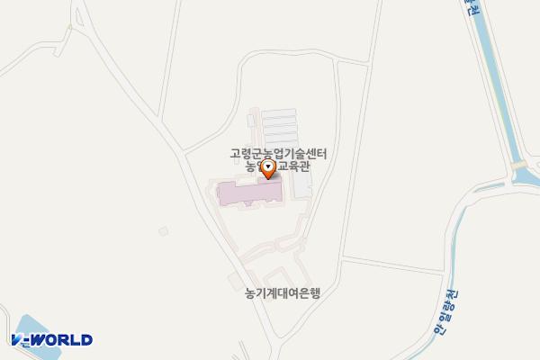 내곡 보건진료소 위치 지도 — 경상북도 고령군 대가야읍 일량본길 137, 고령군농업기술센터