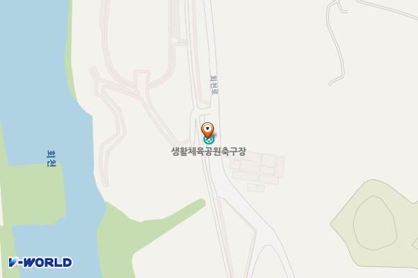 생활체육공원 주차장 1 위치 지도 — 경상북도 고령군 대가야읍 회천로 90