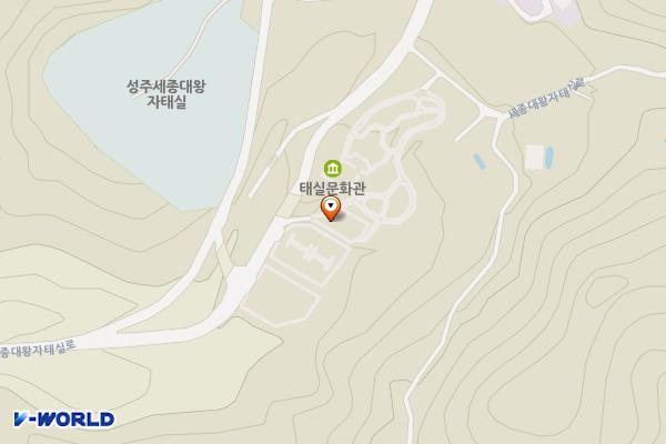 성주생명문화공원 화장실 위치 지도 — 경상북도 성주군 월항면 세종대왕자태실로 614