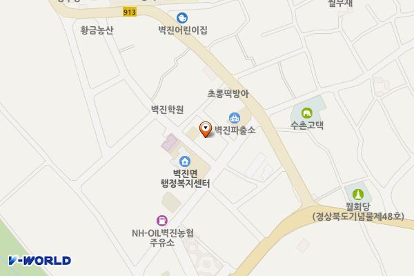 벽진면 복지회관 위치 지도 — 경상북도 성주군 벽진면 수촌길 8