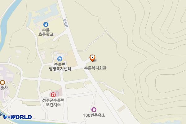 수륜면복지회관 위치 지도 — 경상북도 성주군 수륜면 참별로 916