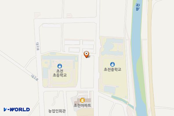 초전면 놀벤저스3호 화장실 위치 지도 — 경상북도 성주군 초전면 대장리 576-2