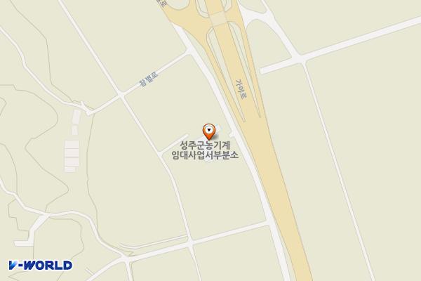 서부농업인상담소 위치 지도 — 경상북도 성주군 대가면 참별로 1363