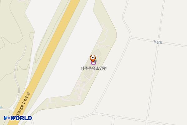 성주(양평)휴게소 위치 지도 — 경상북도 성주군 초전면 중부내륙고속도로 98