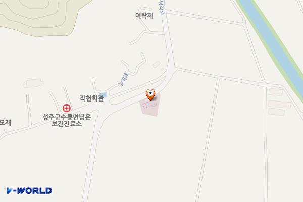 남은보건진료소 위치 지도 — 경상북도 성주군 수륜면 남작로 106
