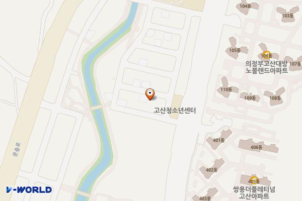 나눔주차장 고산동 963-4 위치 지도 — 경기도 의정부시 고산동 963-4