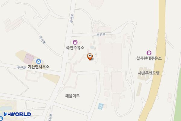 기산 평생학습복지센터 위치 지도 — 경상북도 칠곡군 기산면 주산로 1220-1, 기산면복지회관