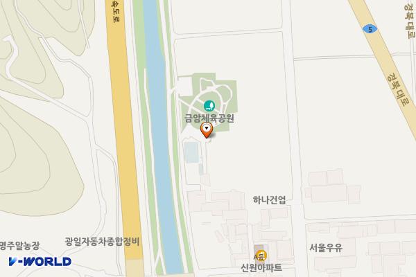 동명2 금암체육공원 위치 지도 — 경상북도 칠곡군 동명면 동명팔거천1길 72-2