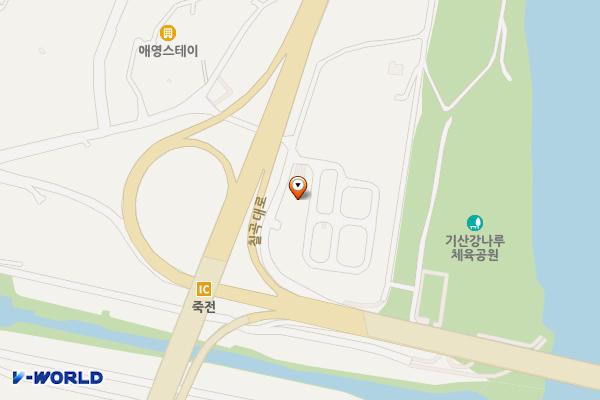 기산2 강나루체육공원 위치 지도 — 경상북도 칠곡군 기산면 칠곡대로 1357