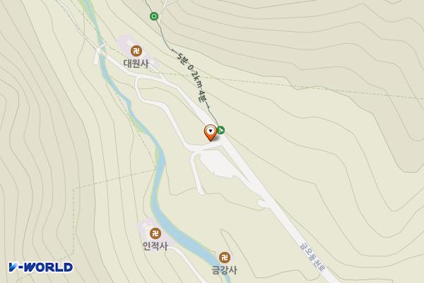 북삼1 금오동천 위치 지도 — 경상북도 칠곡군 북삼읍 금오동천로 151