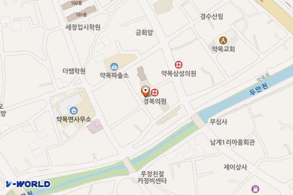 약목4 시장 위치 지도 — 경상북도 칠곡군 약목면 약목로3길 11-15, 대한노인회약목분회