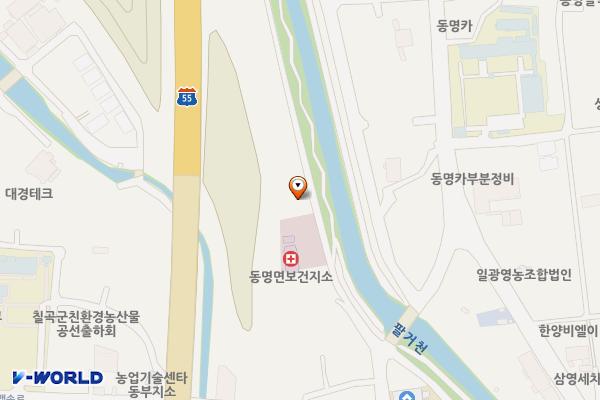 동명14 어울림마당 공중화장실 위치 지도 — 경상북도 칠곡군 동명면 금암리 1364-145