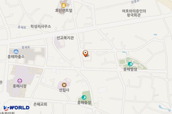 중성리 공영주차장 위치 지도 — 경상북도 포항시 북구 흥해읍 중성리 156-5