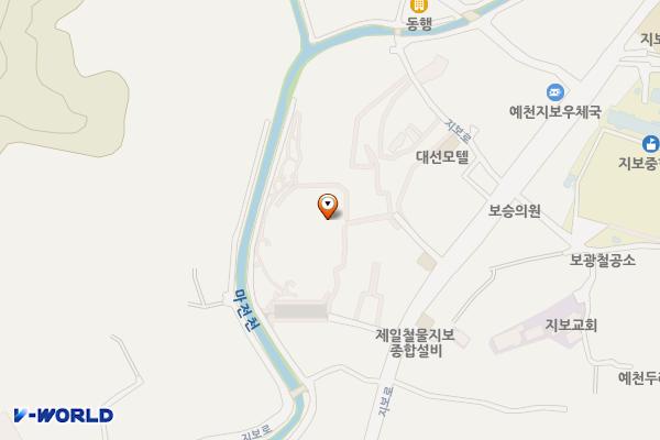 소화리중심지공원공중화장실 위치 지도 — 경상북도 예천군 지보면 소화리 915-2