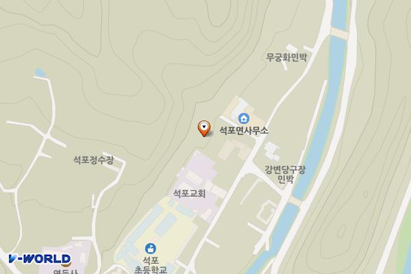 석포면 보건지소 위치 지도 — 경상북도 봉화군 석포면 석포로1길 53-11