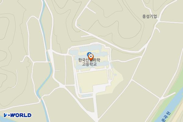 한국산림과학고등학교 위치 지도 — 경상북도 봉화군 춘양면 서원촌길 8-14