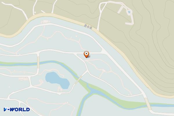국립백두대간수목원 야외화장실D 위치 지도 — 경상북도 봉화군 춘양면 서벽리 1199