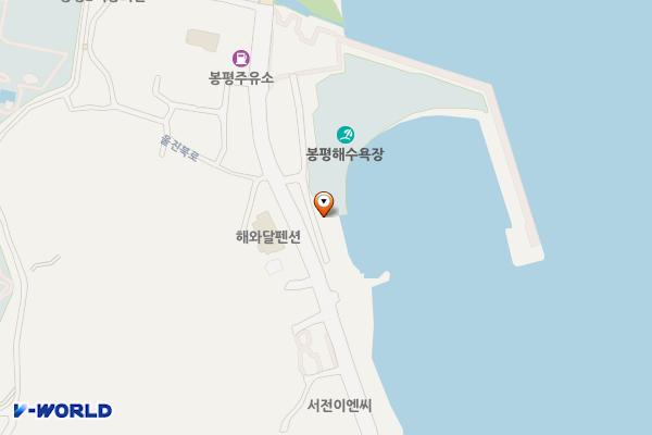 봉평해수욕장 행정봉사실 위치 지도 — 경상북도 울진군 죽변면 울진북로 1166