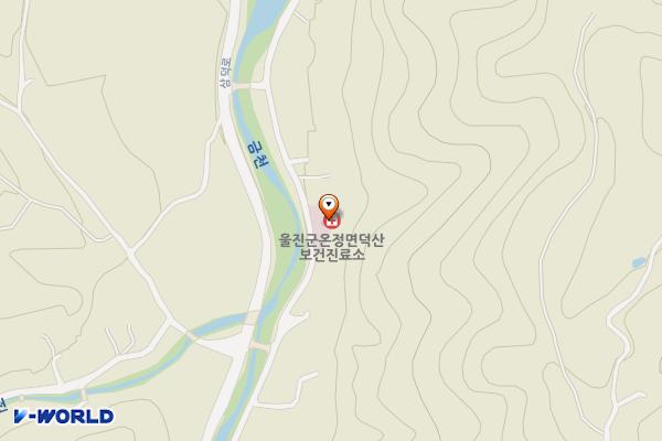 덕산보건진료소 위치 지도 — 경상북도 울진군 온정면 하덕산길 50
