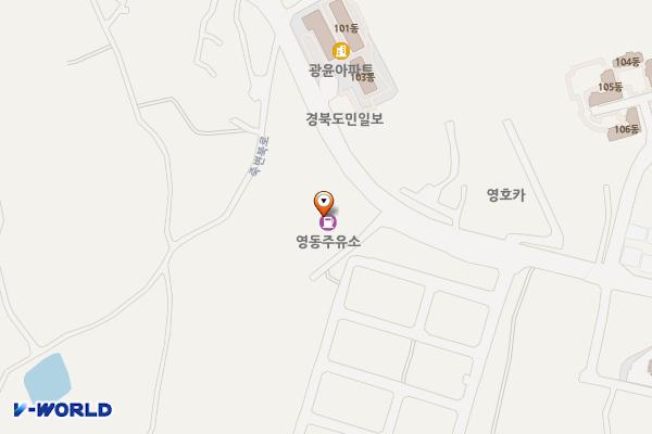 영동주유소 위치 지도 — 경상북도 울진군 죽변면 죽변북로 119