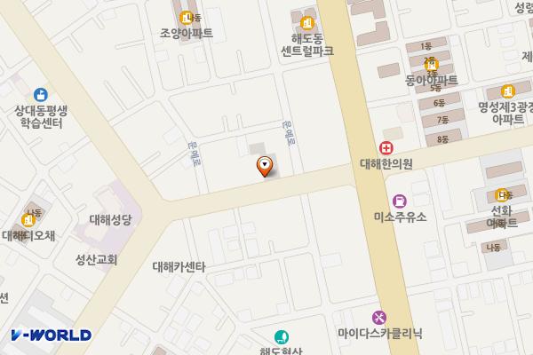 대해시장 공영주차장 위치 지도 — 경상북도 포항시 남구 문예로 135
