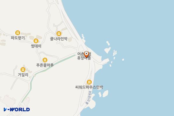 어촌체험마을(거일1리) 위치 지도 — 경상북도 울진군 평해읍 울진대게로 671