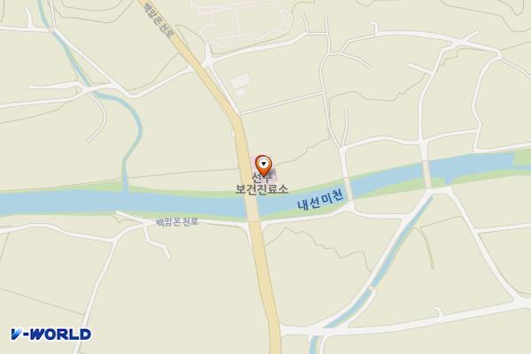 선구보건진료소 위치 지도 — 경상북도 울진군 온정면 백암온천로 845