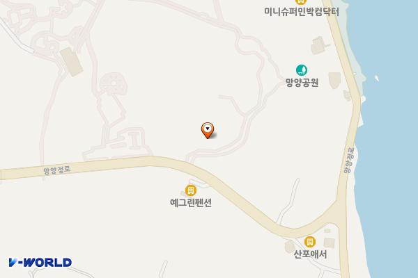 망양정해맞이공원 위치 지도 — 경상북도 울진군 근남면 망양정로 965-58