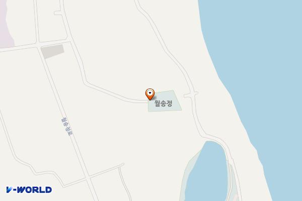 월송정(2) 위치 지도 — 경상북도 울진군 평해읍 월송정로 517