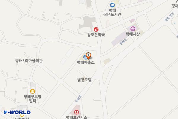 평해파출소 위치 지도 — 경상북도 울진군 평해읍 평해로 61