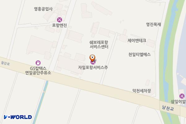 연일읍 노상11 위치 지도 — 경상북도 포항시 남구 연일읍 철강로 119