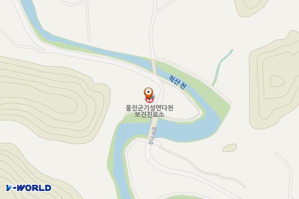 다천보건진료소 위치 지도 — 경상북도 울진군 기성면 정다이로 677
