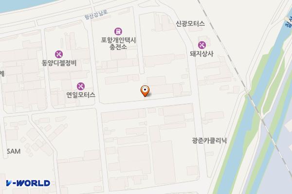 연일읍 노상8 위치 지도 — 경상북도 포항시 남구 연일읍 동문로94번길 67