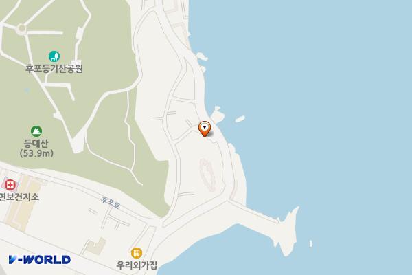 등기산 신석기 유적지 전시관 위치 지도 — 경상북도 울진군 후포면 후포리 564-68