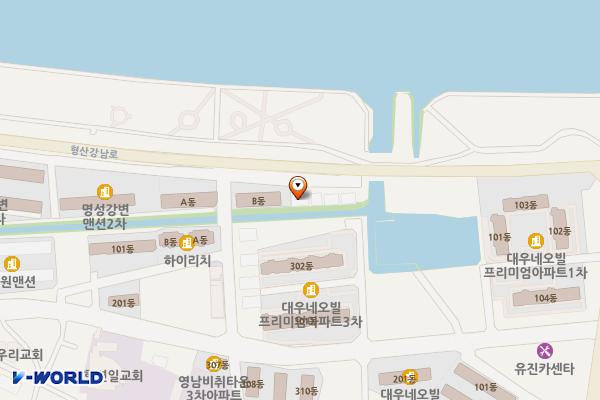연일읍 노상5 위치 지도 — 경상북도 포항시 남구 연일읍 형산강남로 328