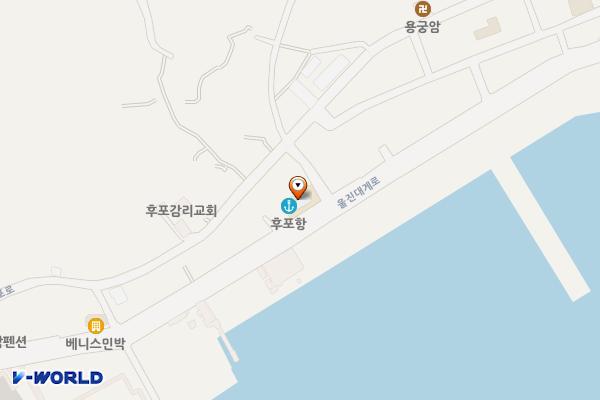 울진해양경찰서 후포파출소 위치 지도 — 경상북도 울진군 후포면 울진대게로 129