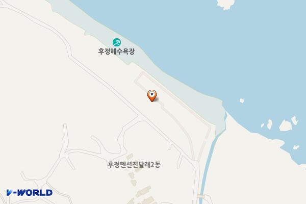 후정해수욕장 행정봉사실 위치 지도 — 경상북도 울진군 죽변면 후정2길 74