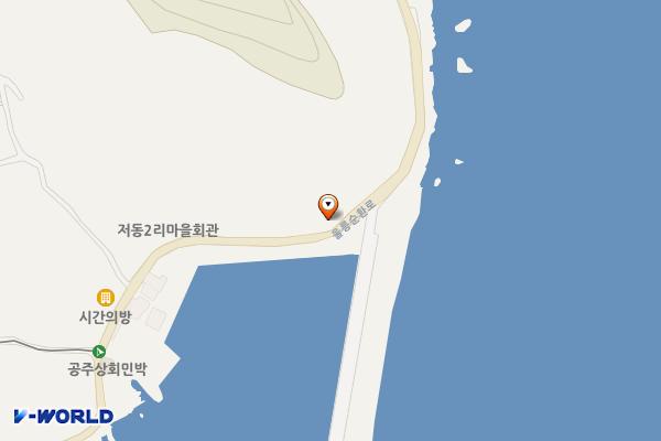 저동 신흥마을 위치 지도 — 경상북도 울릉군 울릉읍 울릉순환로 98