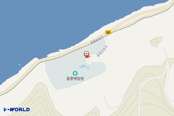 현포 노인봉 공중화장실 위치 지도 — 경상북도 울릉군 북면 현포리 317-13