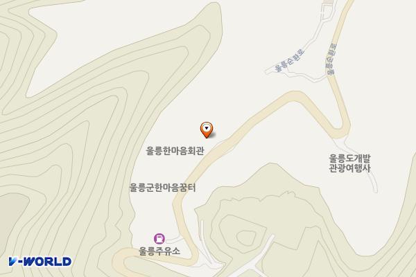 한마음회관 위치 지도 — 경상북도 울릉군 울릉읍 울릉순환로 286