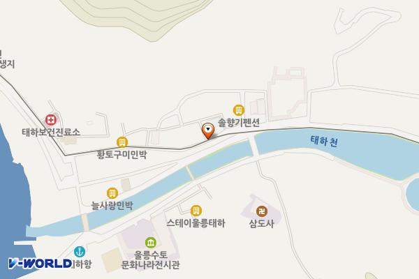 태하 성하신당 위치 지도 — 경상북도 울릉군 서면 태하길 154, 성화신당