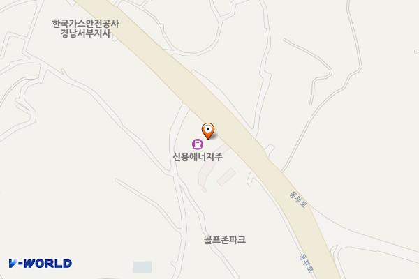 신용에너지 위치 지도 — 경상남도 진주시 문산읍 동부로 334