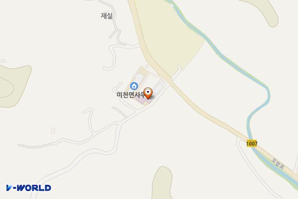 미천면보건지소 위치 지도 — 경상남도 진주시 미천면 오방로 729