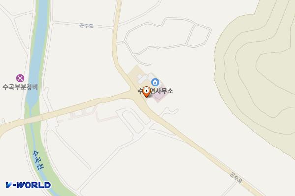 수곡보건지소 위치 지도 — 경상남도 진주시 수곡면 곤수로 972