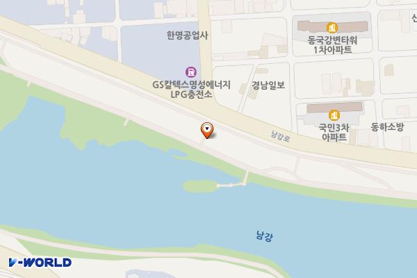 상평둔치공중화장실 위치 지도 — 경상남도 진주시 상평동 958-1