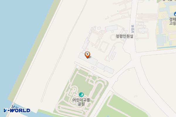진주국토관리사무소 위치 지도 — 경상남도 진주시 남강로 50, 진주국토관리사무소 (평거동)