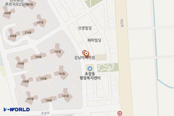 진주초장동우체국 위치 지도 — 경상남도 진주시 초장로14번길 18, 진주초장동우체국 (초전동)