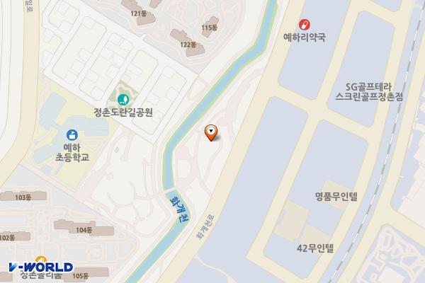 정촌산단 경관녹지 위치 지도 — 경상남도 진주시 정촌면 예하리 1350
